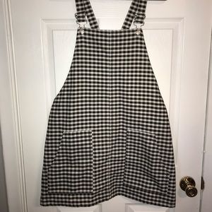 TOPSHOP MOTO Gingham Jumper
